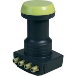 Tête lnb quattro humax 106 - b gold - lnb quattro universel avec 4 sorties Tête lnb quattro humax 106 - b gold - lnb quattro universel avec 4 sorties