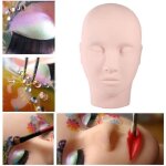 Tte de mannequin 1pc amlior maquillage cils cils extensions pratique mannequin formation tte modle ...