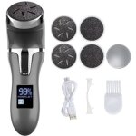 T�te noire 5 - ponceuse de p�dicure �lectrique rechargeable ipx7 lime pour les pieds �tanche � 2 vitesses ...