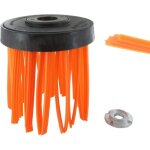 T�te plastique brosse fil nylon pour d�broussailleuse toutes cylindr�es