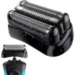 T�te de rasage noire s3 pour braun series 3 (300s / 301s / 310s / 320s / 330s / 340s / 360s / 5408 / ...