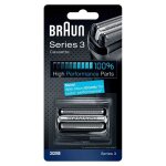 Tte de rasoir braun 32b noire - compatible avec les rasoirs series 3
