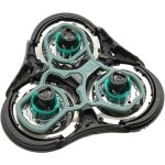 T�te de rasoir compatible avec philips rq11 rq1168 rq1175 rq1160 rq1185 rq1187 rq1180 rq1195. (1pcs)