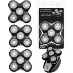 T�tes de rasoir de rechange rx5 - compatibles avec les rasoirs remington balder pro xr1500 xr1501 et ...