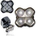 T�te de rechange rotative 4 t�tes pour rasoirs �lectriques?compatible avec pitbull skull shaverbutterfly ...