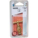 T�te de robinet - boutte - 12x17 - jaune - or