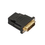 Thanksgi dvi - d 24 + 1 broches mle vers hdmi vers vga 15 broches femelle adaptateur actif cble convertisse ...