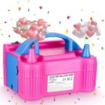 Thanmoer pompe à ballon 220v 600w gonfleur électrique portable à deux buses pour fête mariage anniversaire ... Thanmoer pompe à ballon 220v 600w gonfleur électrique portable à deux buses pour fête mariage anniversaire ...