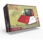 Palette de peinture - the army painter - wet palette - 50 lingettes - 2 ponges - noir / bordeaux