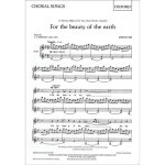For the beauty of the earth - partition pour 2 vocals and piano - oxford university press For the beauty of the earth - partition pour 2 vocals and piano - oxford university press