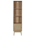 The home deco factory - colonne de rangement bali en cannage - marron The home deco factory - colonne de rangement bali en cannage - marron