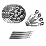 The home deco factory - service  escargots inox pour 4 personnes