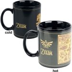 Mug - the legend of zelda - carte - thermo - r�actif - multicolore - c�ramique