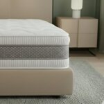The white stone matelas orthop�dique 160 x 200 hauteur 20 cm zones de confort diff�renci�es respirant ...