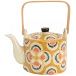 Thire en grs  motifs avec infuseur imany