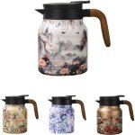 Th�i�re isotherme en acier inoxydable dune capacit� de 1000 ml - bec verseur en forme de v et filtre ...