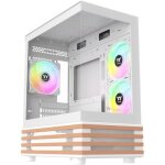 Thermaltake - ca - 1z4 - 00m6wn - ws - view 170 ws argb snow - boitier pc sans alimentation - mini tour ...