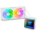 Thermaltake - th240 v3 a - rgb sync snow - cl - w467 - pl12sw - a - watercooling aio - ventilateur 1x ...