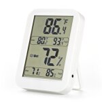 Thermo - hygromtre lectronique thermomtre hygromtre intrieur sans fil cran lcd digital pour l? ...