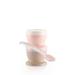 Thermobaby 2 petits pots pour nourriture rose poudr?