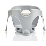 Thermobaby anneau de bain enfant aquafun gris - jouet blanc