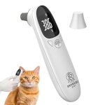 Thermomtre pour animaux - thermomtre abs - moniteur de temprature doreille - rechargeable usb - tanche ...