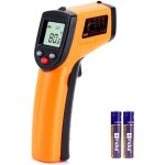 Thermomètre de cuisine - marque - infrarouge laser - 50°c à 400°c - Écran lcd rétroéclairé - mesure sans ... Thermomètre de cuisine - marque - infrarouge laser - 50°c à 400°c - Écran lcd rétroéclairé - mesure sans ...