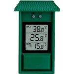 Thermomètre extérieur cabane - mémoire des températures mini et maxi Thermomètre extérieur cabane - mémoire des températures mini et maxi