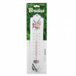 Thermomtre extrieur traditionnel en mtal 30cm - 25 / 50c - marque bradas
