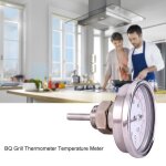 Thermomtre de four en acier inoxydable thermomtre pour barbecue grill fumoir thermomtre avec gage ...