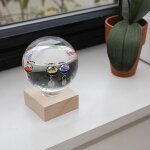 Thermomètre - kikkerland - bulle - verre transparent - indique température ambiante - décoratif Thermomètre - kikkerland - bulle - verre transparent - indique température ambiante - décoratif