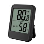 Thermomtre intrieur dhumidit et hygromtre lectronique mini station mto avec commutateur ? - ? ...