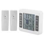 Thermomtre rfrigrateur sans fil - - capteurs intrieur / extrieur - alarme sonore