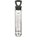 Thermometre a sucre inox et verre - de qualite superieure - longueur 30 cm - temperature + 200 c - ecran ...
