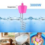 Thermoplongeur 3000w chauffe - eau électrique réchauffeur chaudière 220v - hb049 Thermoplongeur 3000w chauffe - eau électrique réchauffeur chaudière 220v - hb049