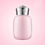 Thermos en acier inoxydable - mlbq - 280 ml - rose - isolation 12 - 24h - �tanche - ouverture � un bouton ...