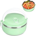 Bote isotherme - noname - 700ml - acier inoxydable - vert - design ergonomique