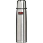Bouteille isotherme - thermos - fbb light & compact - inox - 1l - 14h chaud et 24h froid