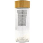 Thermos en verre avec infuseur mate to go bouteille avec infuseur the yerba mate 300 ml