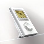 Thermostat dambiance - chappee - cff 000028 - digital - programmation hebdomadaire - compatible chaudi�res ...