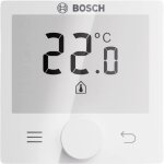 Thermostat dambiance programmable / hebdomadaire sans fil or 100rf - bosch - 7724001292
