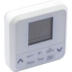 Thermostat digital - chacon - 1150 w - 7 programmes - blanc Thermostat digital - chacon - 1150 w - 7 programmes - blanc