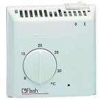 Thermostat �lectronique - hager - 25513 - entr�e fil pilote 230v - r�gulation �lectronique - ip30