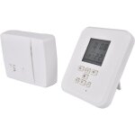 Thermostat �lectronique programmable - gao - sans fil - 3 programmes libres + 6 pr� - enregistr�s - transmissi ...