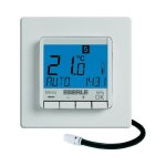 Thermostat dambiance encastr eberle fit - 3f programme hebdomadaire 10  40 c