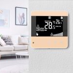 Thermostat intelligent pour climatisation centrale - zor� - �cran tactile - mod�le wifi - thermostat ...
