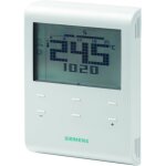 Thermostat et programmateur dambiance rde siem. . . Thermostat et programmateur dambiance rde siem. . .