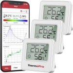 Thermpro thermo - hygrom�tre radiopilot� blanc tp357 - 3