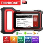 Scanner obd2 - thinkcar - s6 - 4 systèmes - 10 fonctions obd2 - réinitialisation tpms epb Scanner obd2 - thinkcar - s6 - 4 systèmes - 10 fonctions obd2 - réinitialisation tpms epb