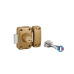 Thirard - verrou double entr�e trafic 6 pour porte dentr�e cylindre 45mm acier 4 cl�s �poxy or - thirard ...